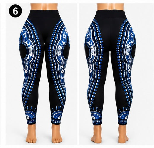 African Print leggings