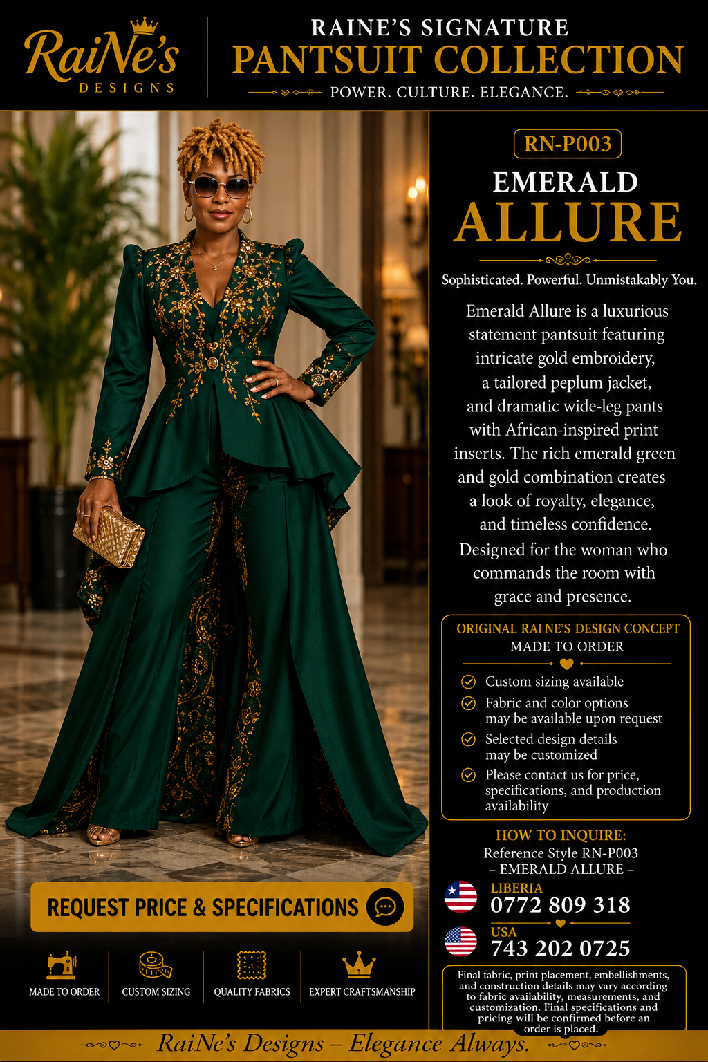 Emerald Allure | RN-P003 – RaiNe’s Designs