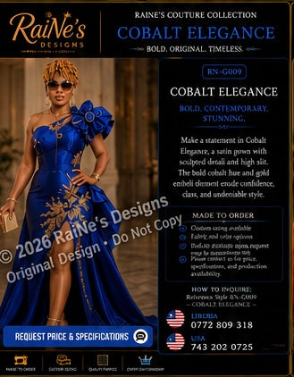 RN-G009 — Cobalt Elegance